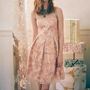 Eva Franco Sugarberry Sequin Lace Mini Dress